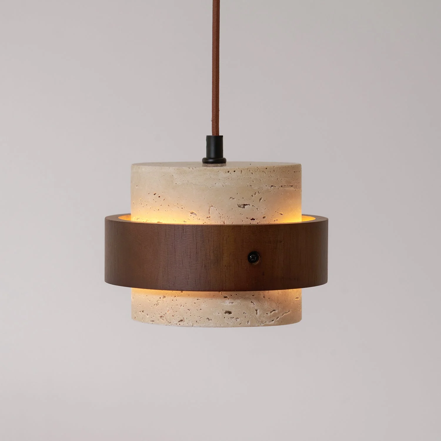 Perra Pendant Light Travertine - Image 30