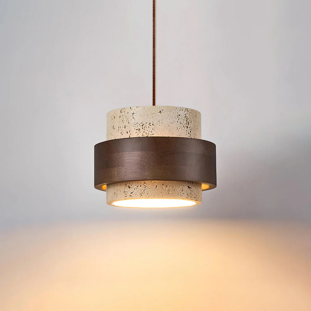 Perra Pendant Light Travertine - Image 37