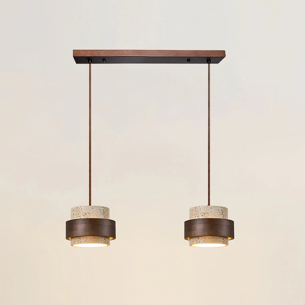 Perra Pendant Light Travertine - Image 38
