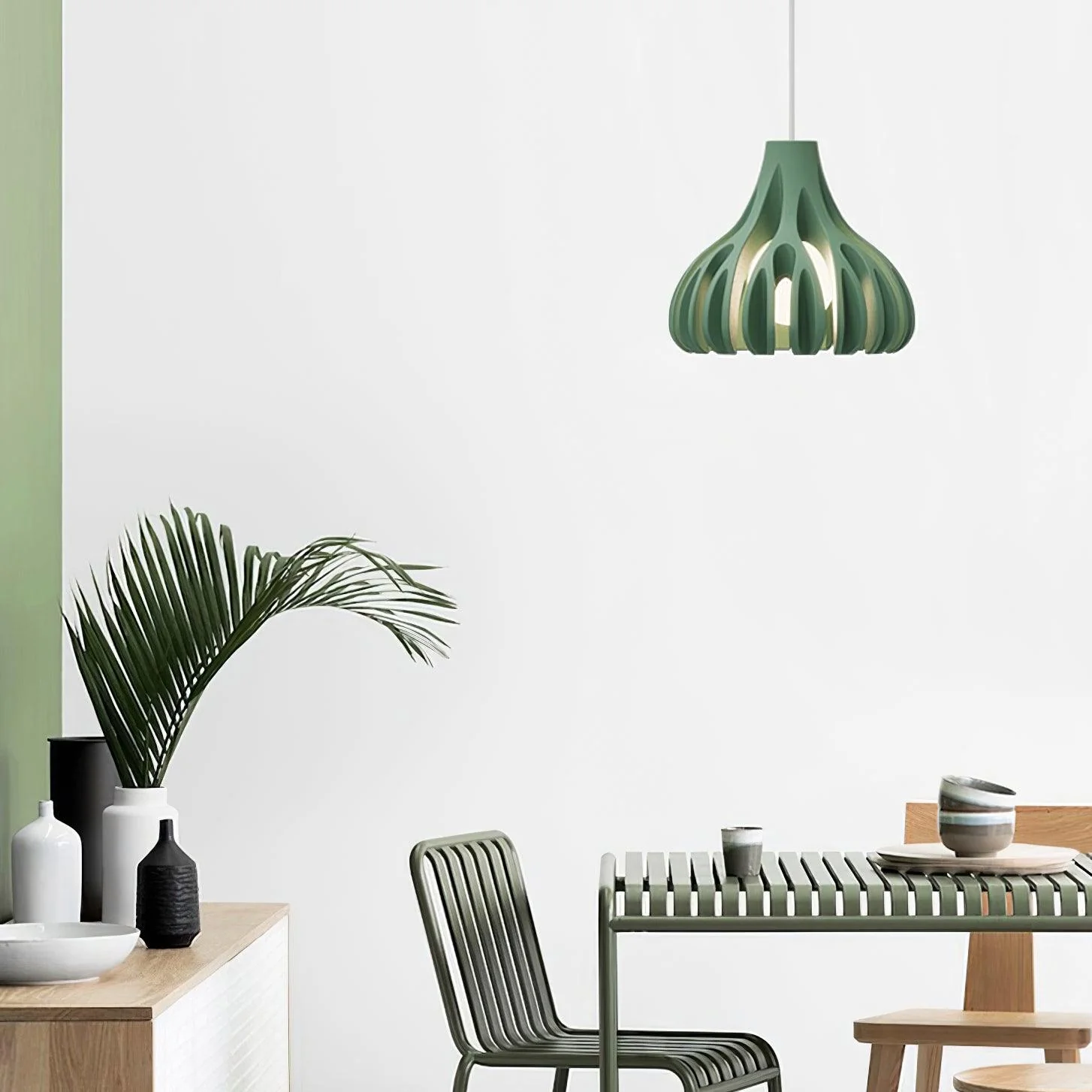 Petal Coral Resin Pendant Lamp - Image 26