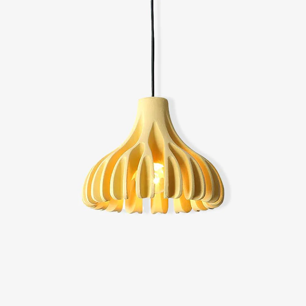 Petal Coral Resin Pendant Lamp - Image 5