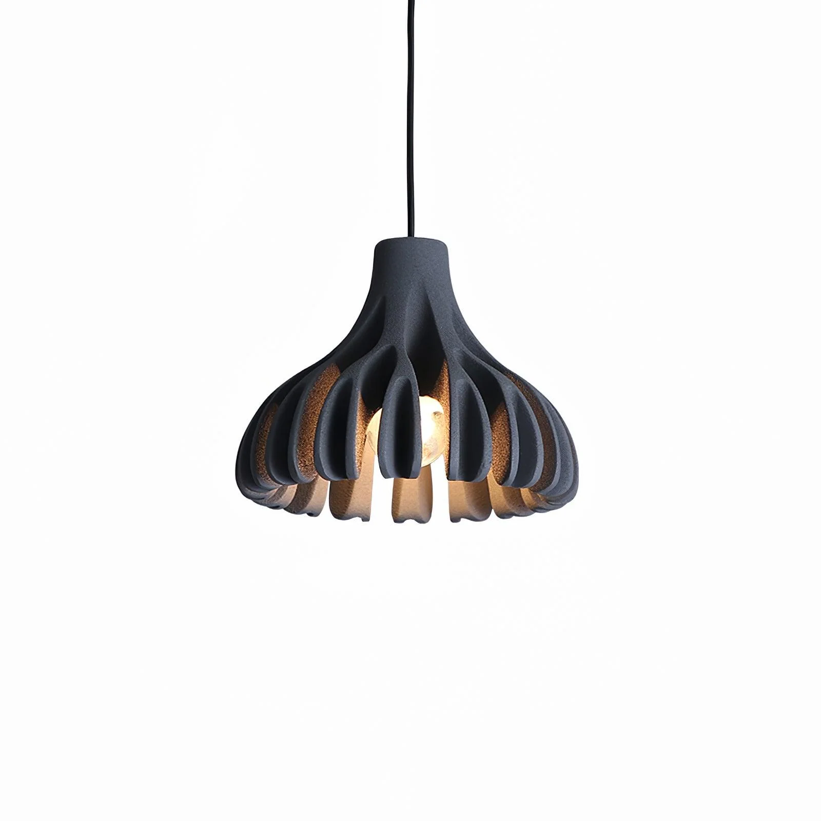 Petal Coral Resin Pendant Lamp - Image 8