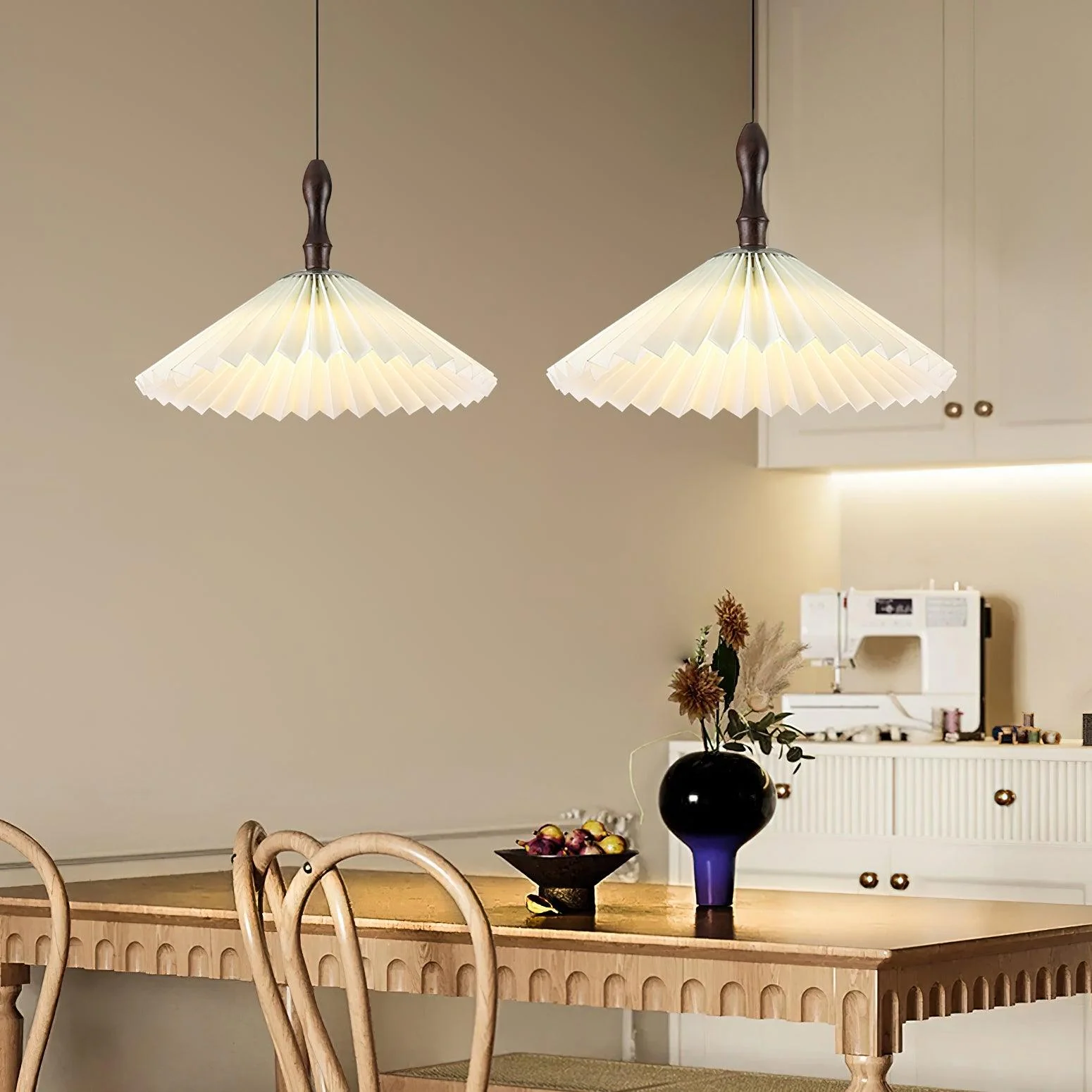 Petal Fashion Wood Pendant Lamp - Image 4