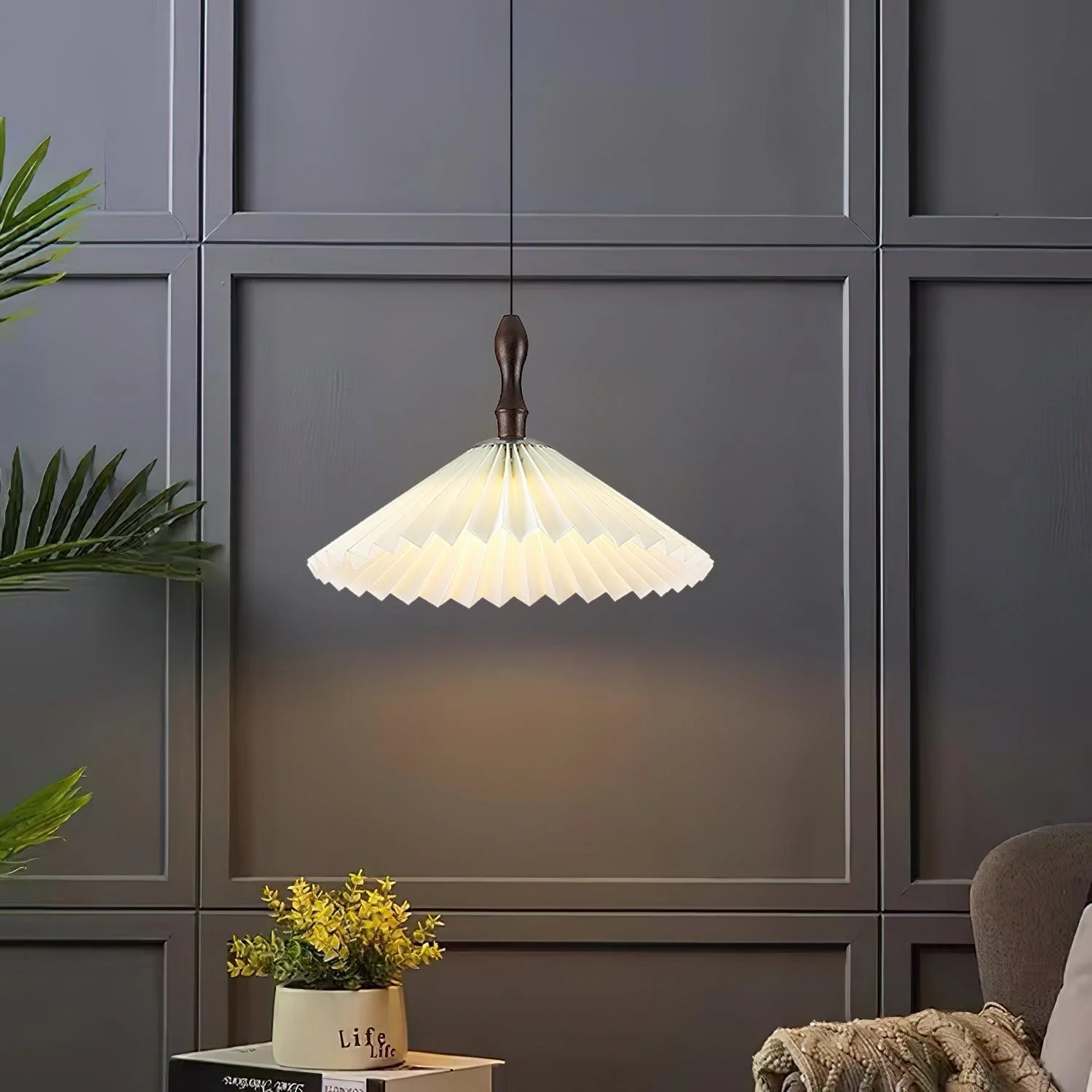 Petal Fashion Wood Pendant Lamp - Image 6