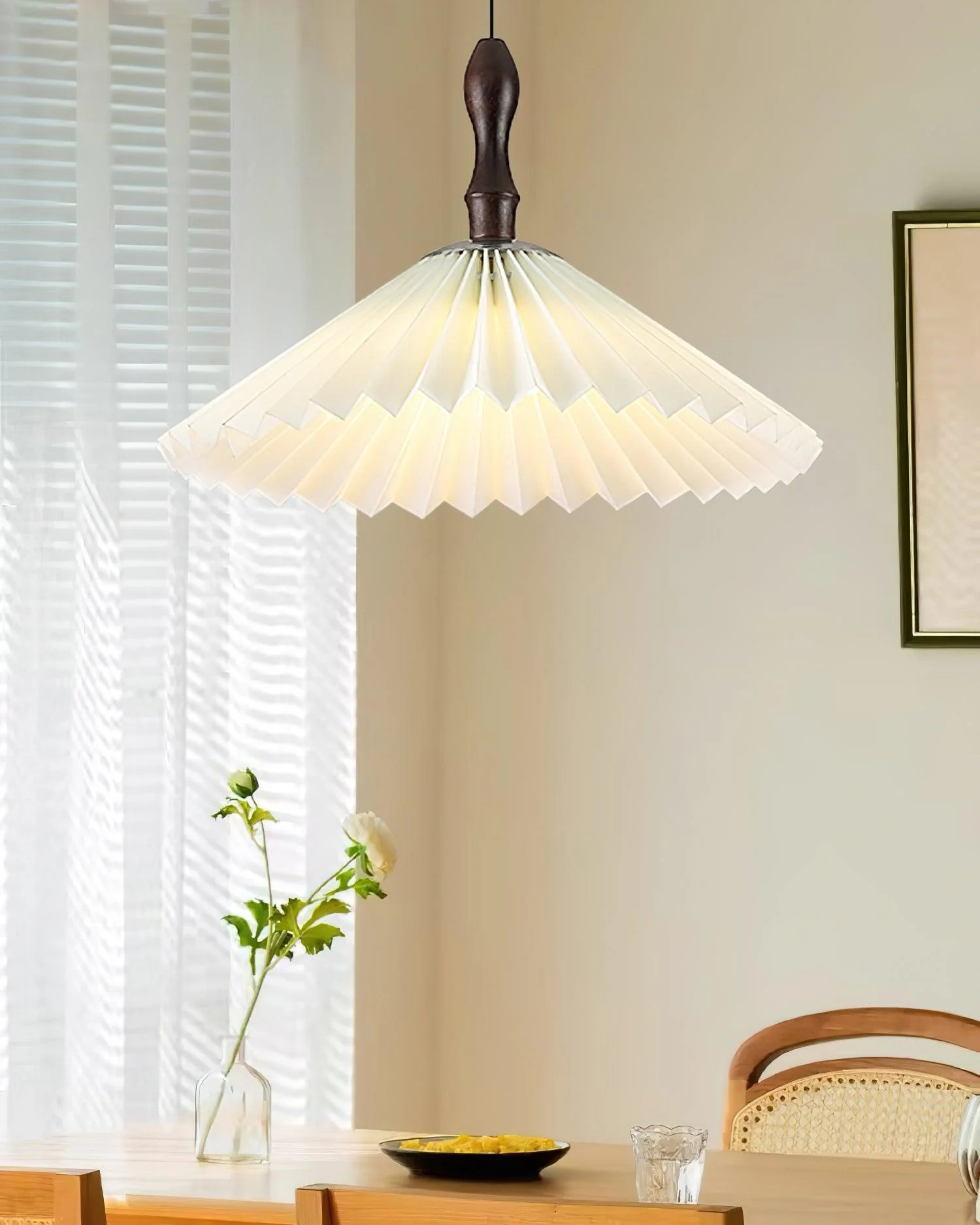 Petal Fashion Wood Pendant Lamp - Image 9