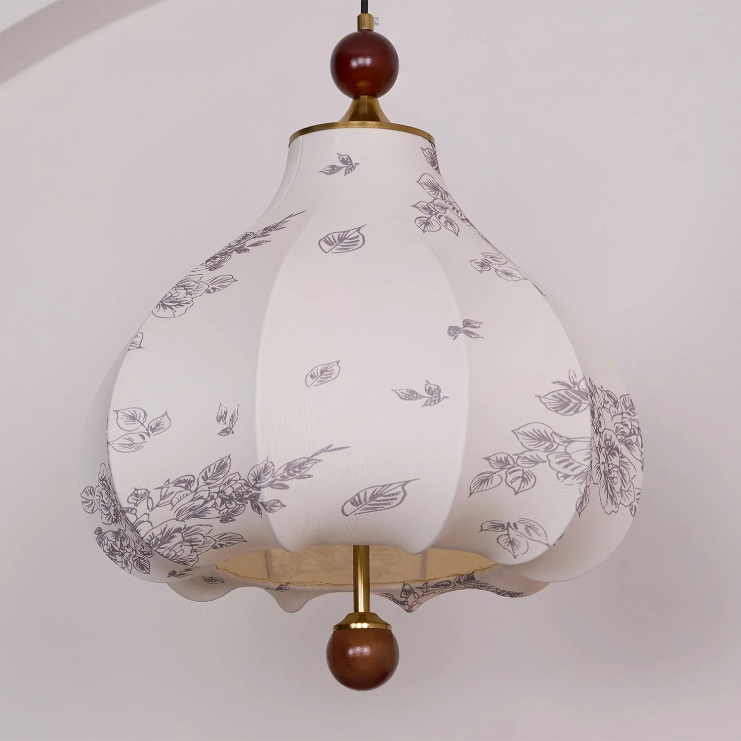 Petal Vintage Wood Pendant Lamp - Image 21