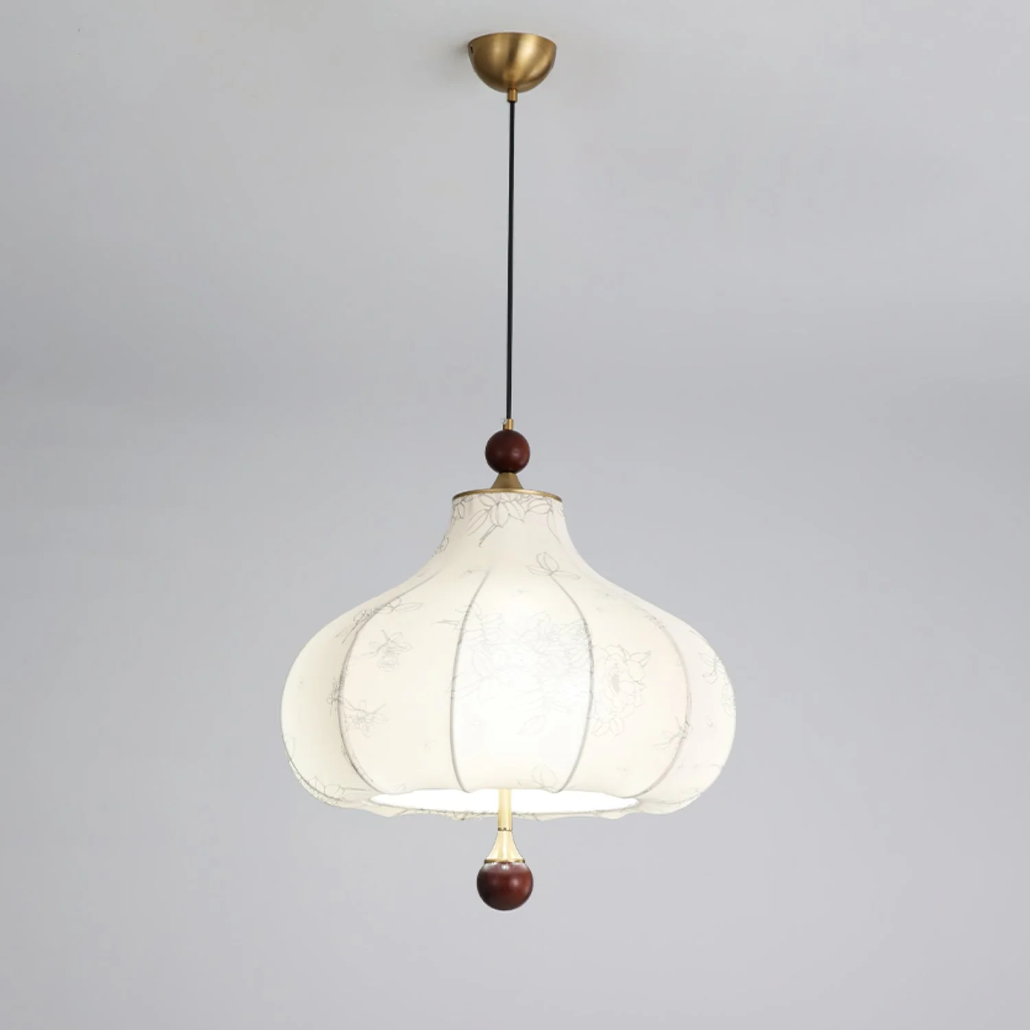 Petal Vintage Wood Pendant Lamp - Image 33