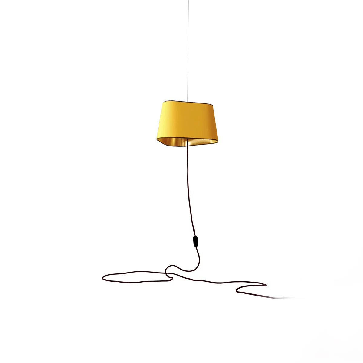 Petit Contemporary Fabric Chandelier - Image 24