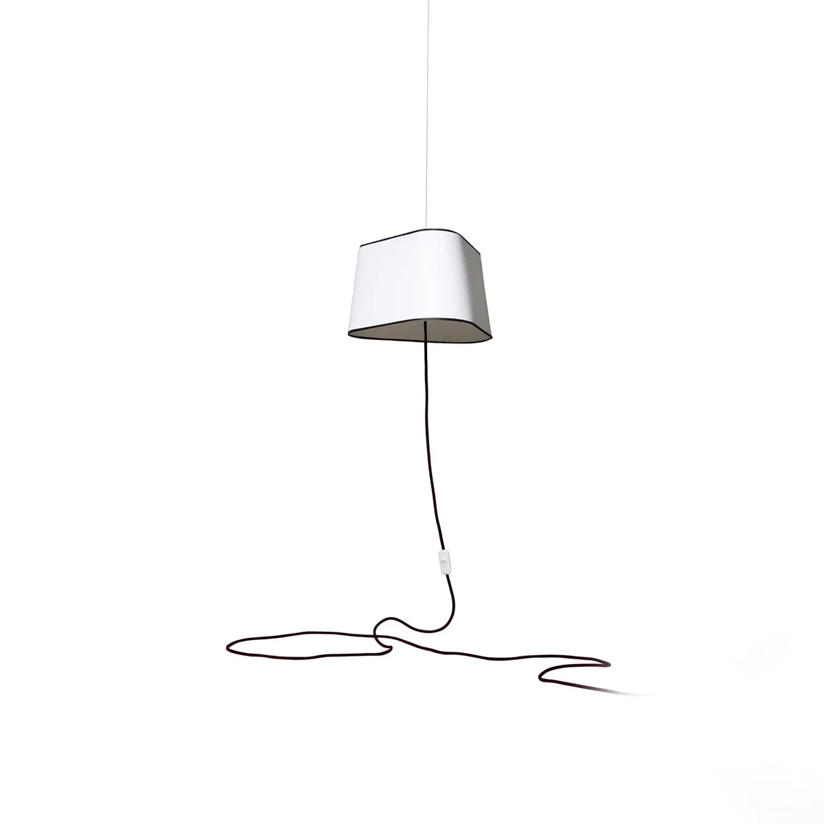 Petit Contemporary Fabric Chandelier - Image 53