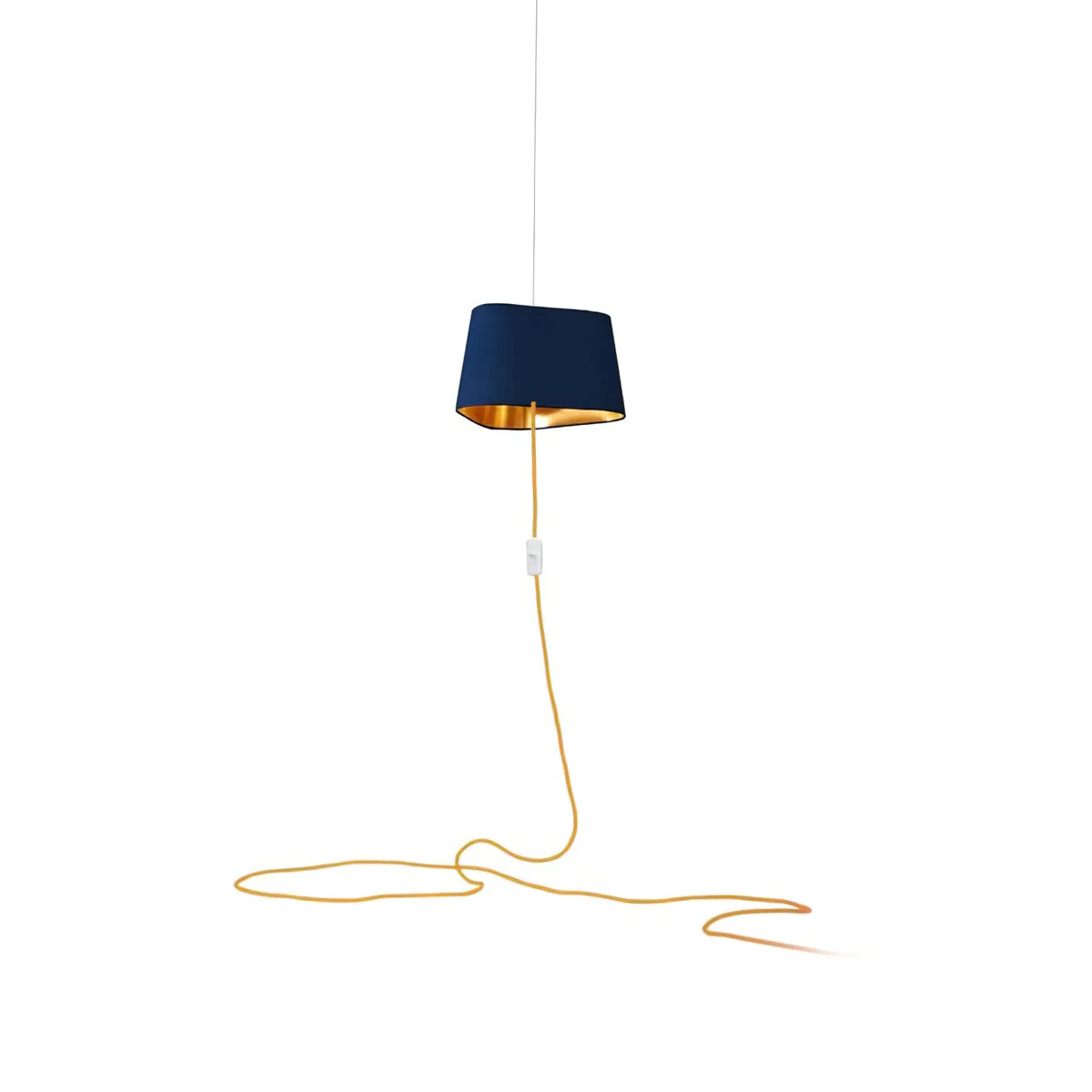 Petit Contemporary Fabric Chandelier - Image 56