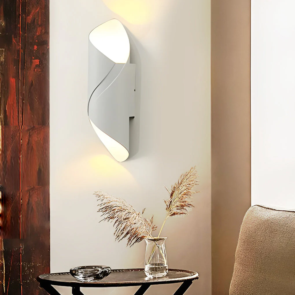 Phebe Classic LED Modern Glass Outdoor Wall Sconce - Image 5