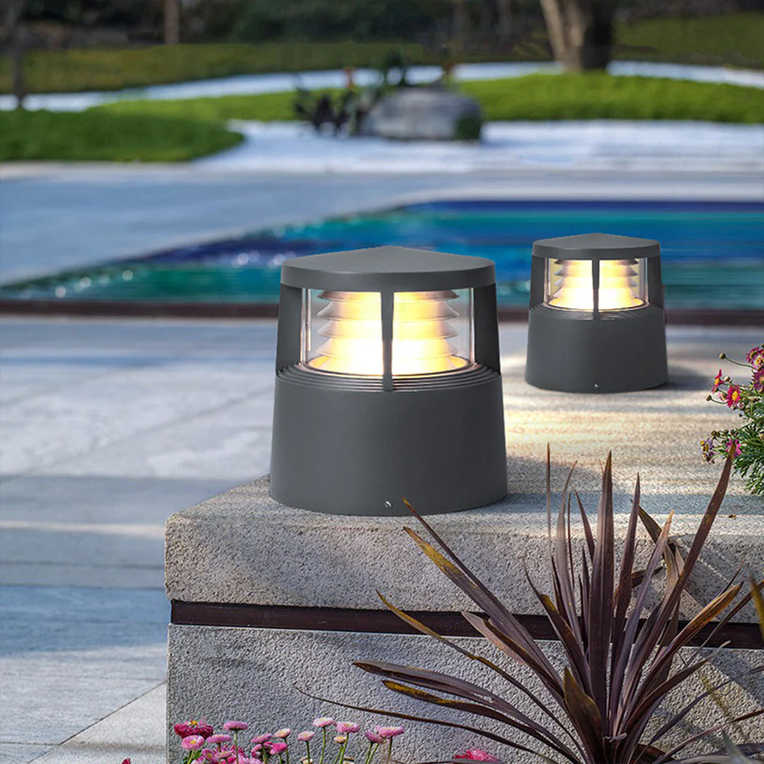 Philip Modern LED Minimalist Nordic Outdoor Bollard Light - Image 3