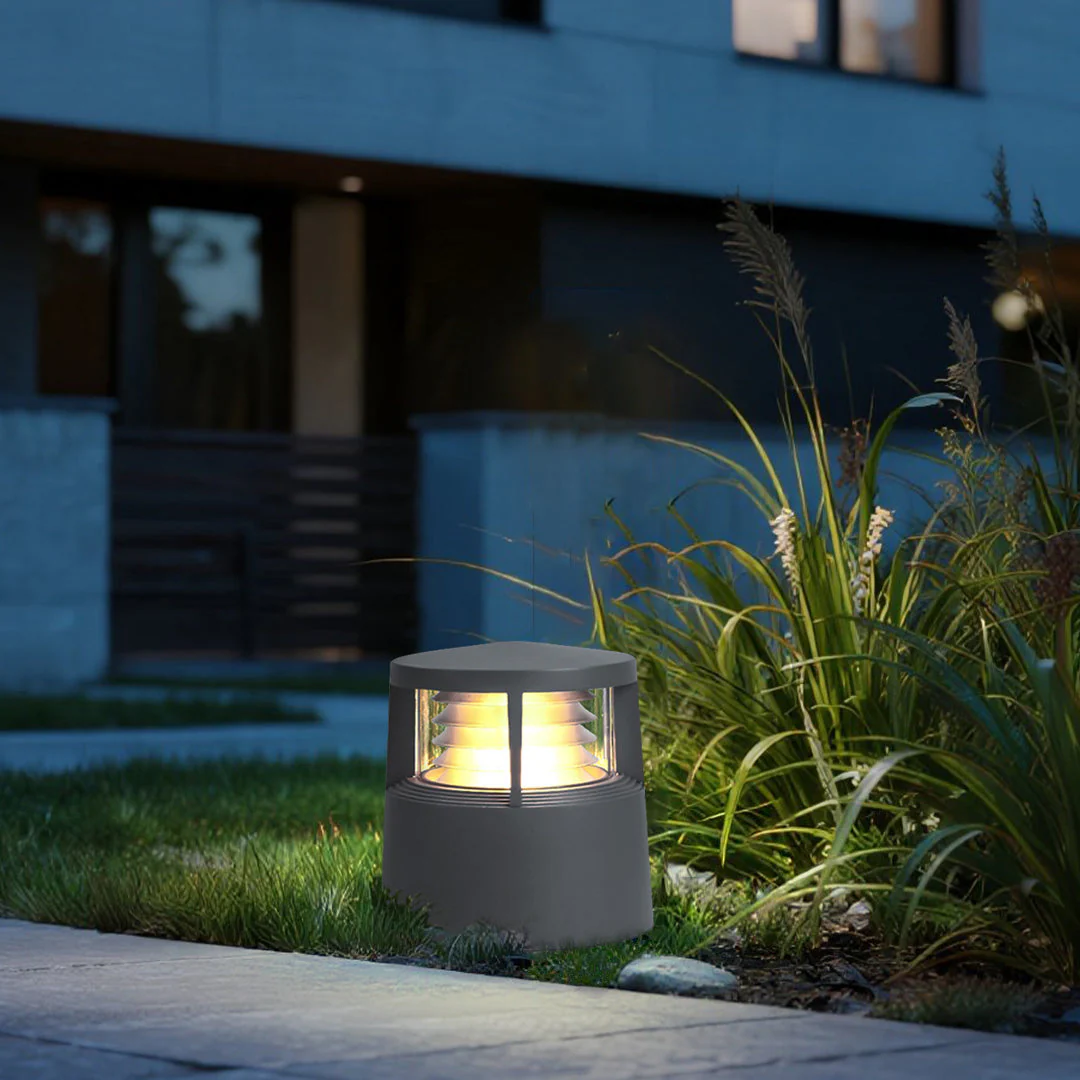 Philip Modern LED Minimalist Nordic Outdoor Bollard Light - Image 4