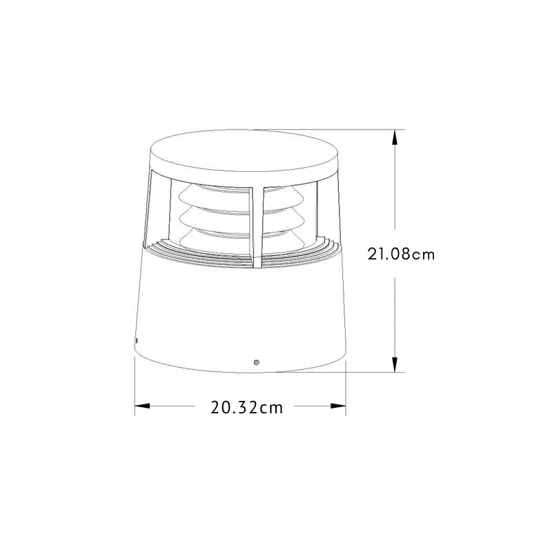 Philip Modern LED Minimalist Nordic Outdoor Bollard Light - Image 8