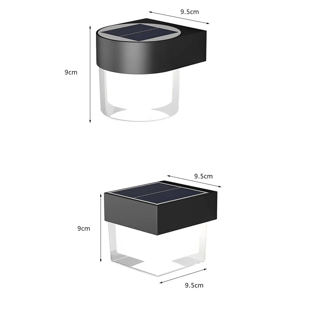 Philipa Square LED Minimalist Outdoor Wall Lights - Image 7