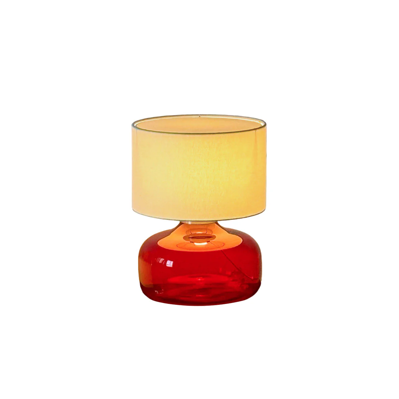 Pillowfort Modern Glass Table Lamp