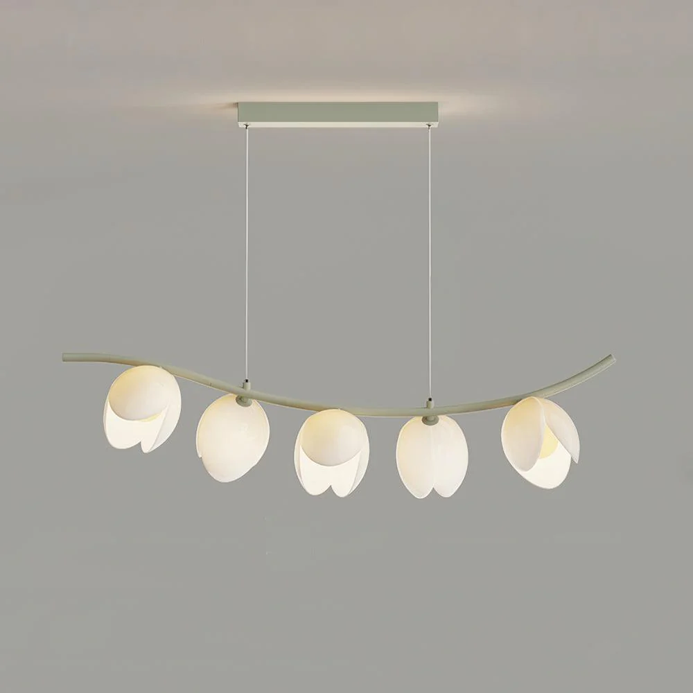 Pistachio Elegance Nordic Art Pendant Lamp - Image 12