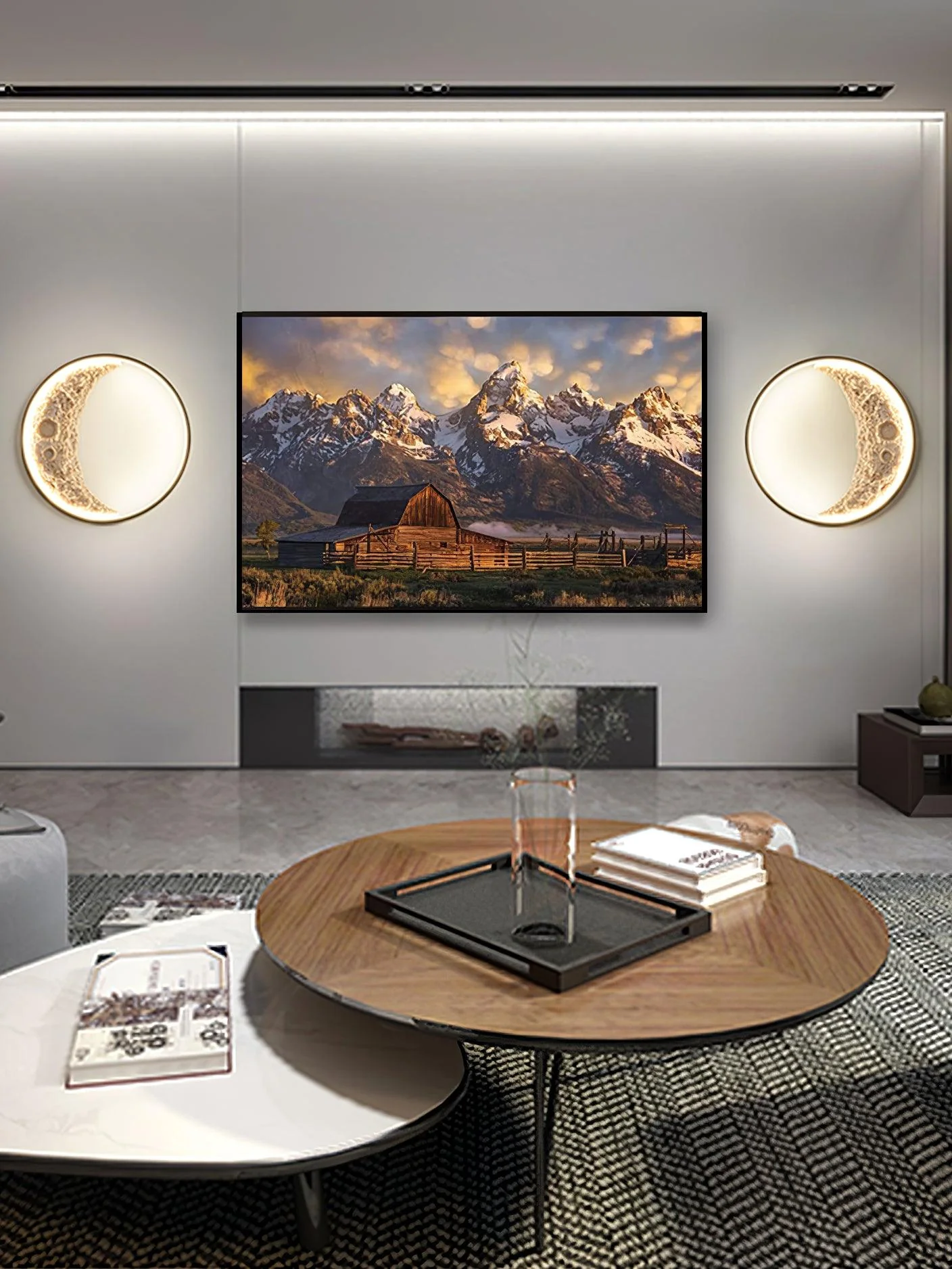 Pixel Premium Nordic Art Resin Wall Lamp - Image 14