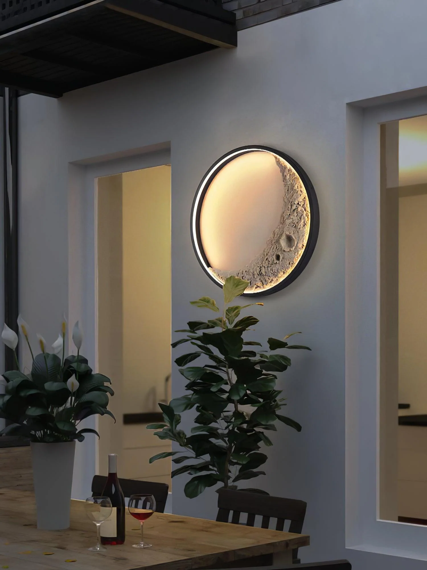 Pixel Premium Nordic Art Resin Wall Lamp - Image 5