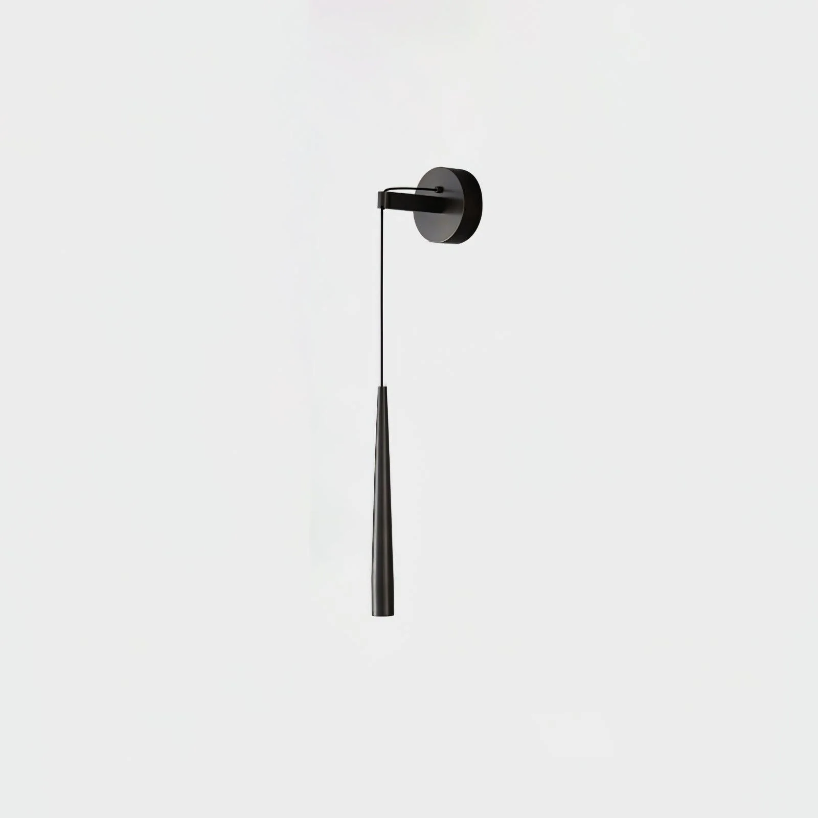 Plex Modern Minimalist Conical Crystal Wall Lamp - Image 7
