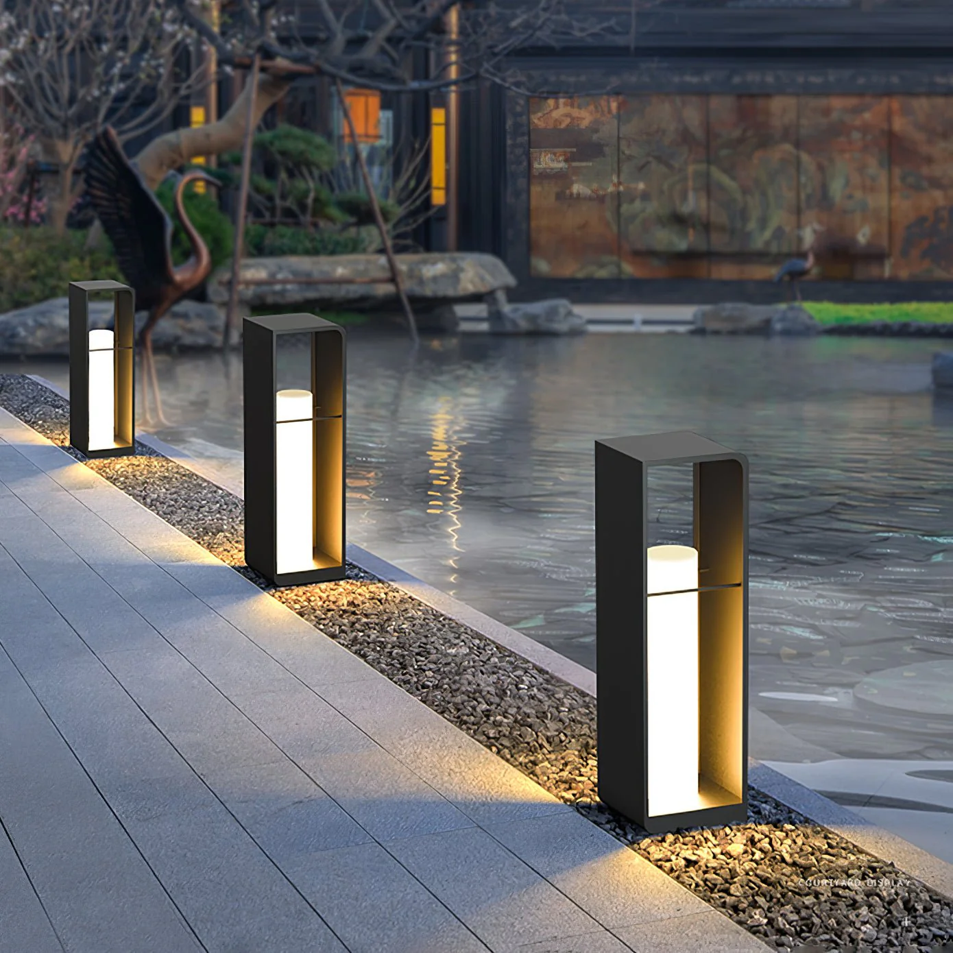 Poppy Minimalist Outdoor Light - Image 3