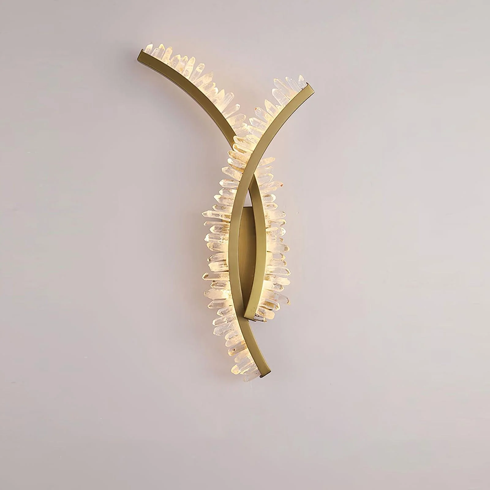Prairie Premium Nordic Art Crystal Wall Light - Image 21