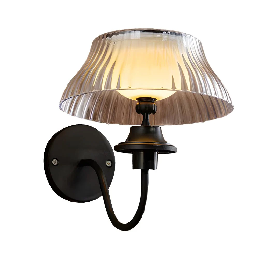 Precious lic Arm Solar Glass Outdoor Wall Light - Image 6