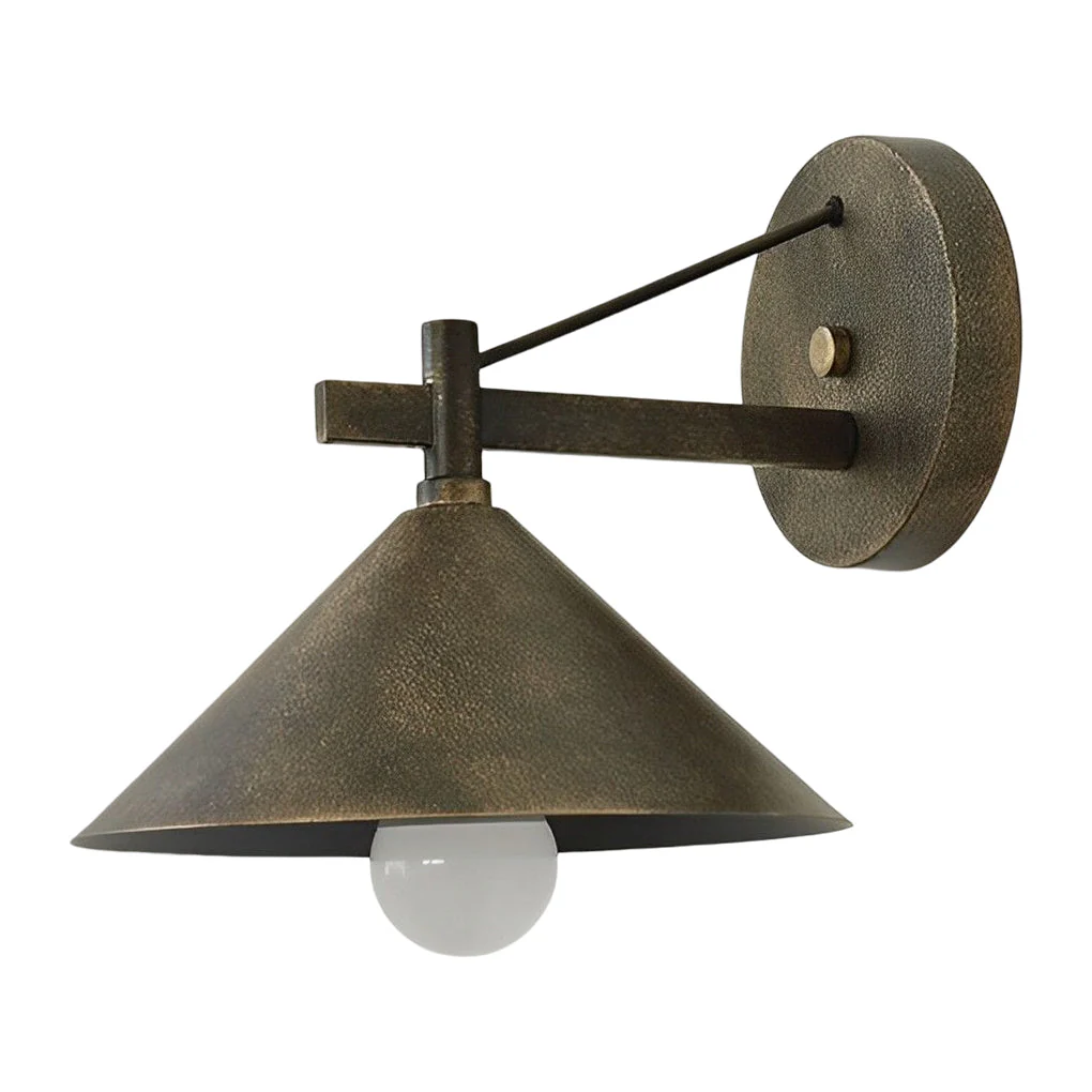 Prirose Conical Retro American Outdoor Wall Sconce - Image 6