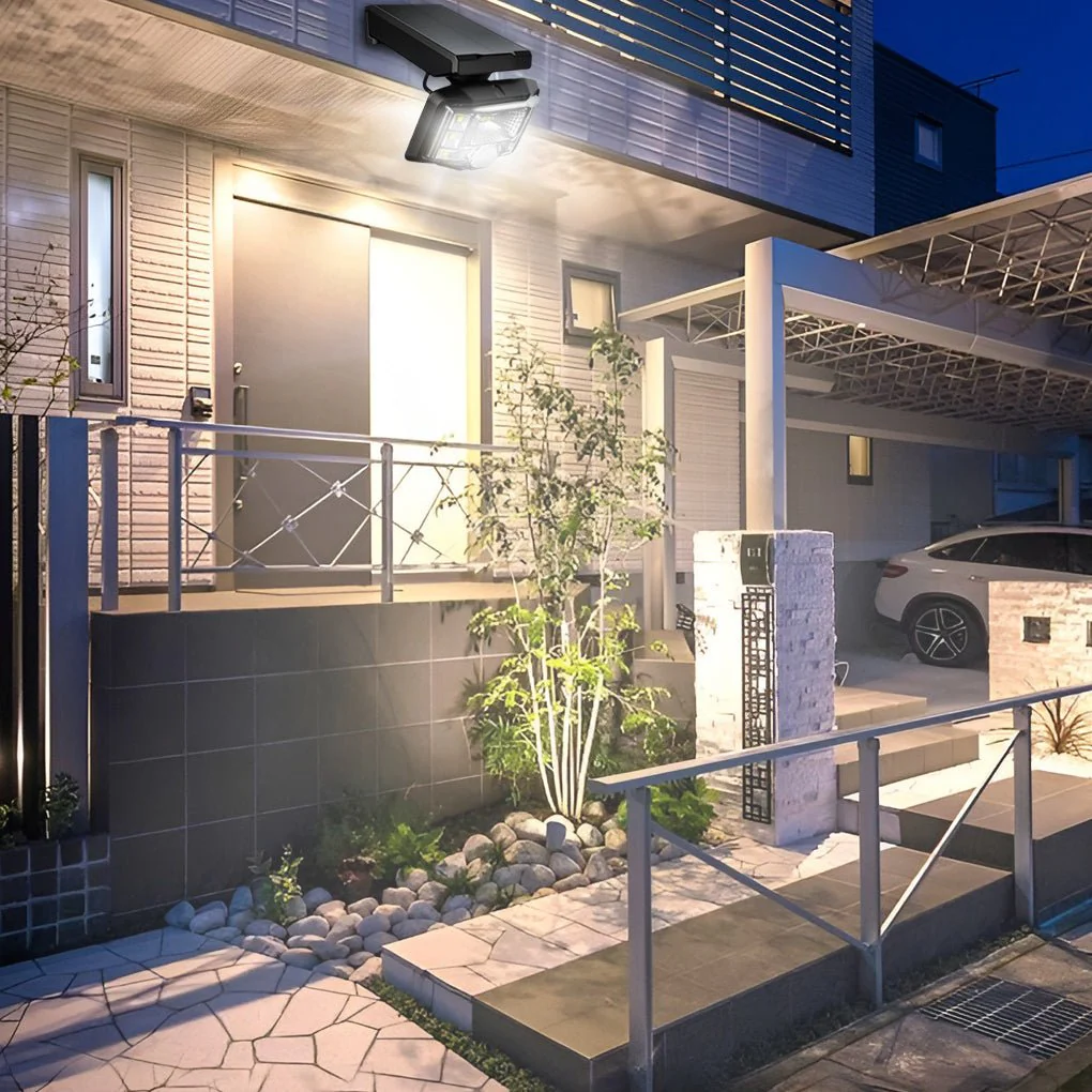 Priscilla Adjustable Spotlight Motion ABS Outdoor Wall Lights - Image 2