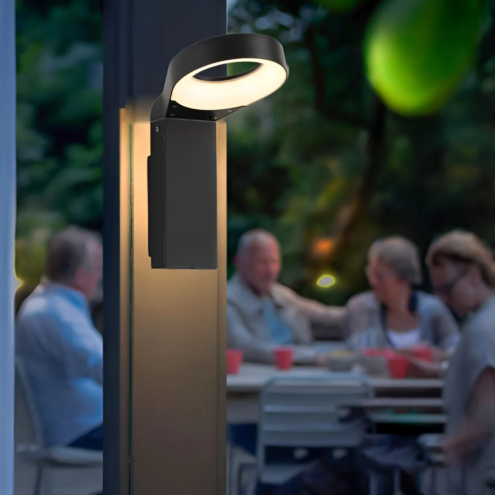 Prous LED Landscape Ring Outdoor Wall Path Lamp - Image 16