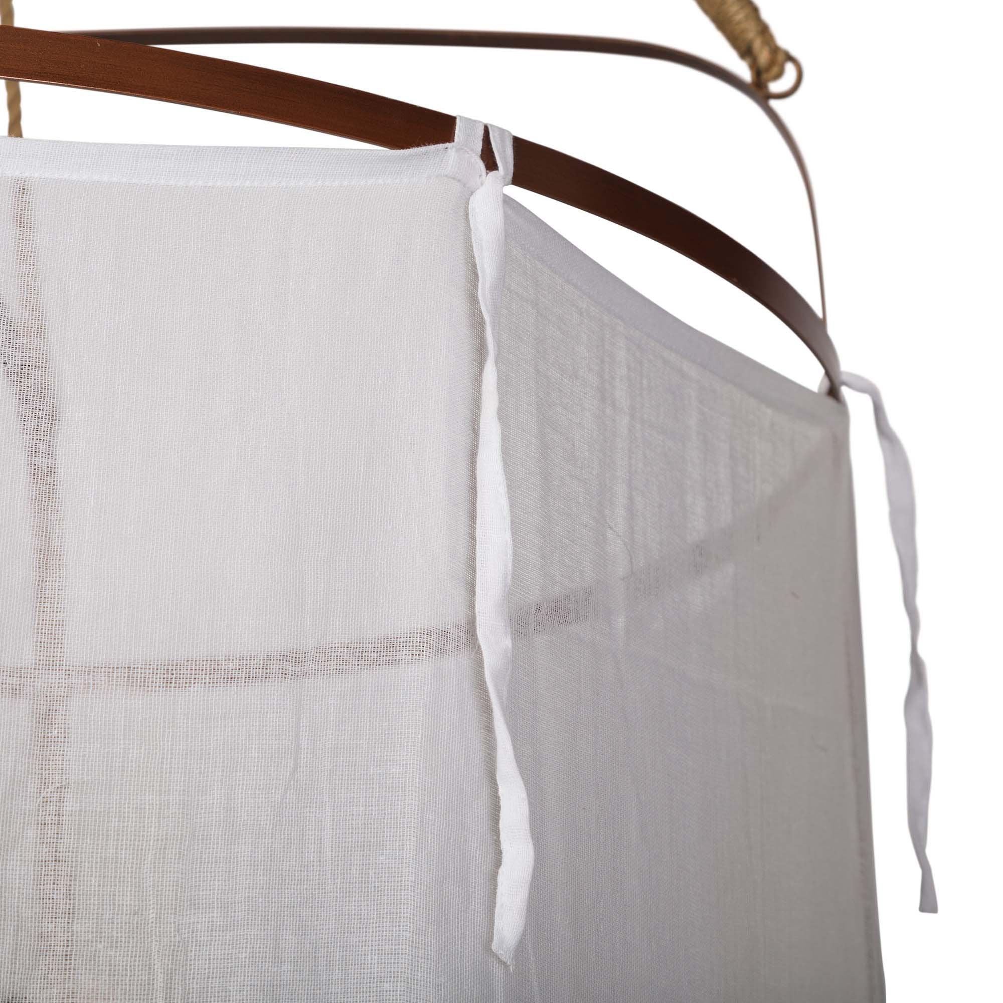 Provence Modern Linen Fabric Pendant Light - Image 21
