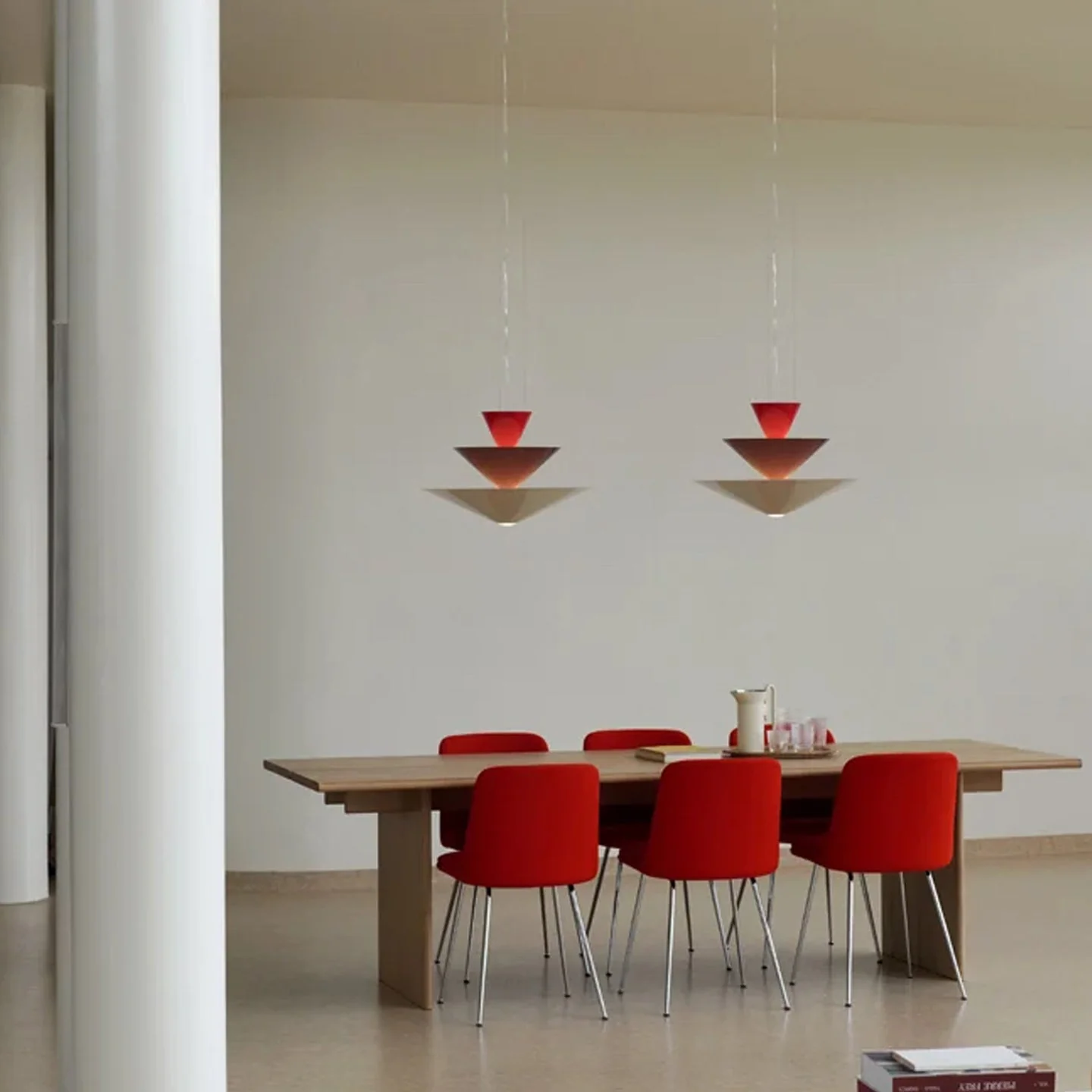 Pyramia Tiered Color Block Pendant Light - Image 21