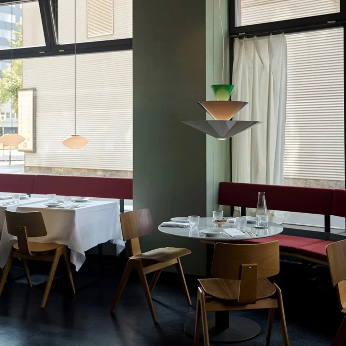 Pyramia Tiered Color Block Pendant Light - Image 24