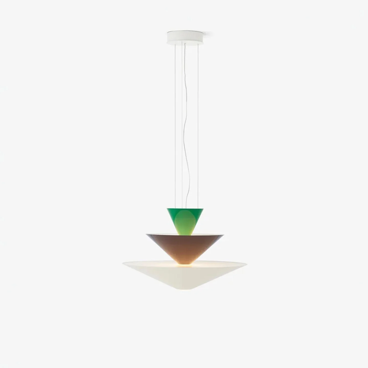 Pyramia Tiered Color Block Pendant Light - Image 25