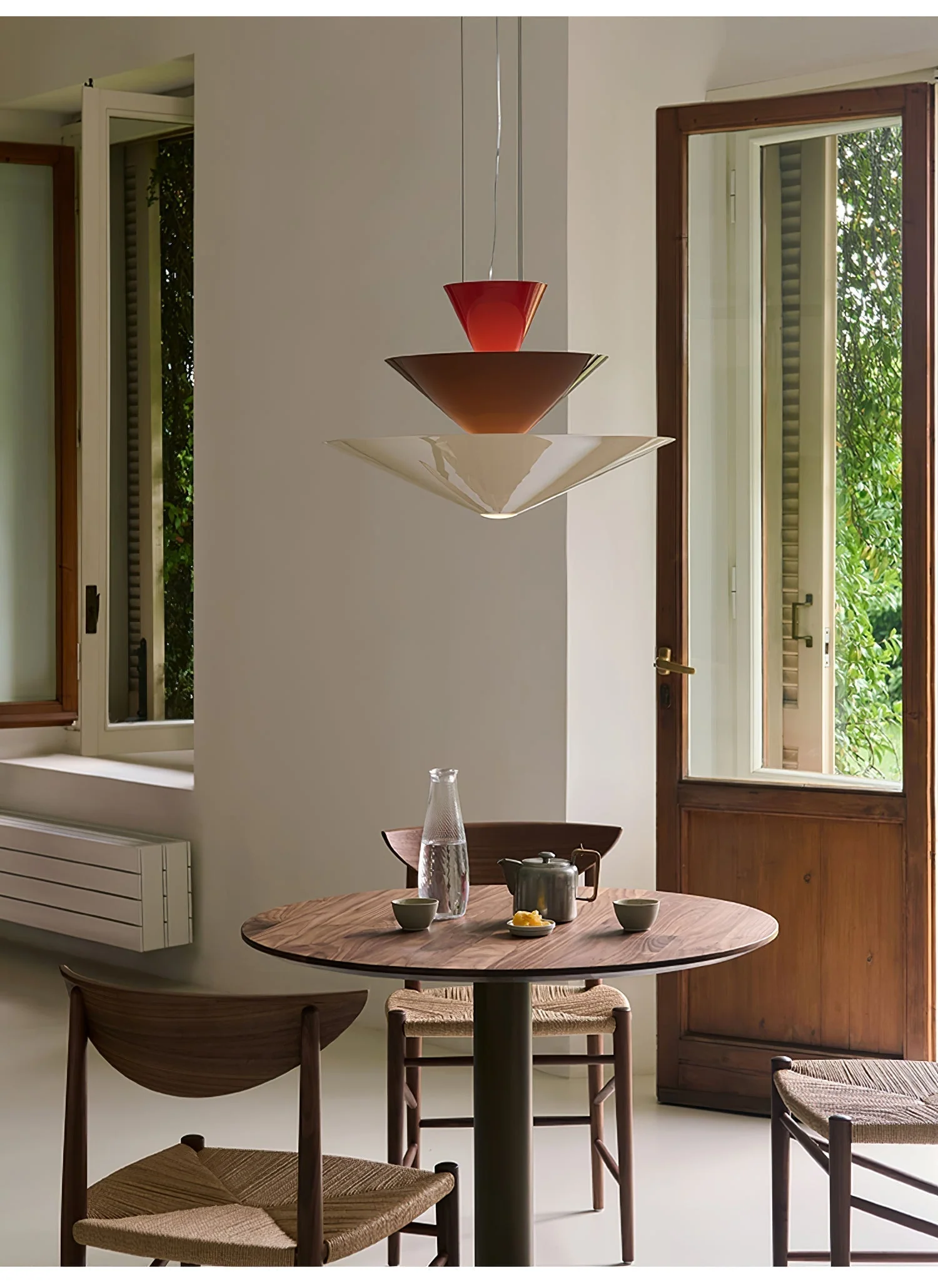 Pyramia Tiered Color Block Pendant Light - Image 3