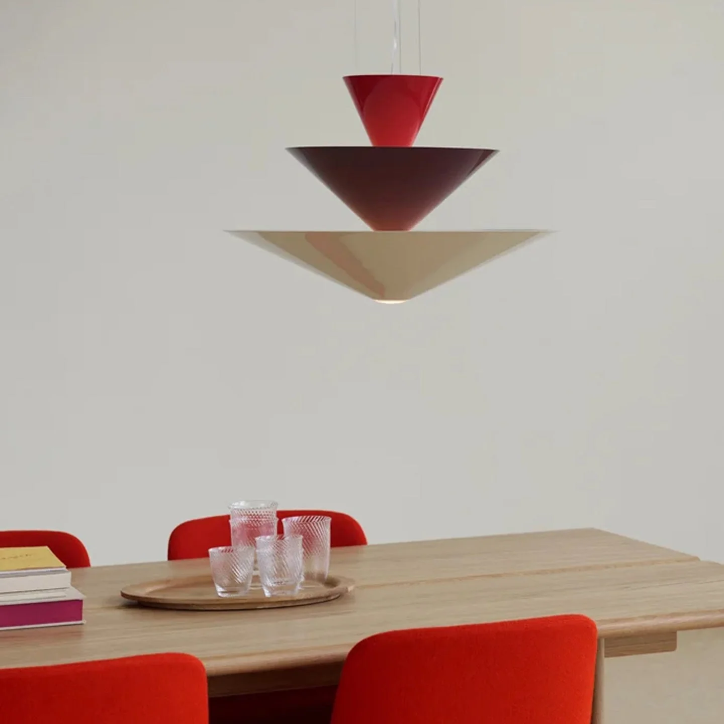 Pyramia Tiered Color Block Pendant Light - Image 4