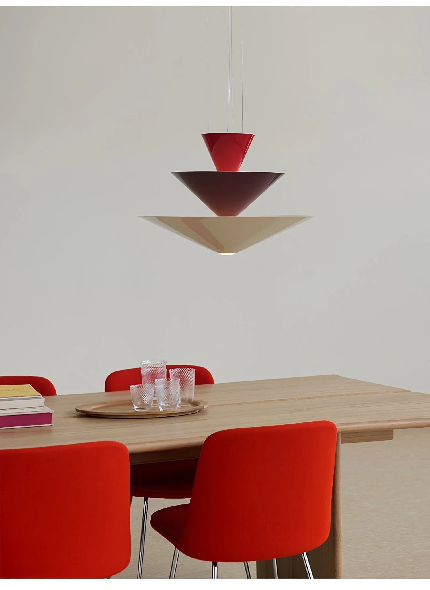 Pyramia Tiered Color Block Pendant Light - Image 7