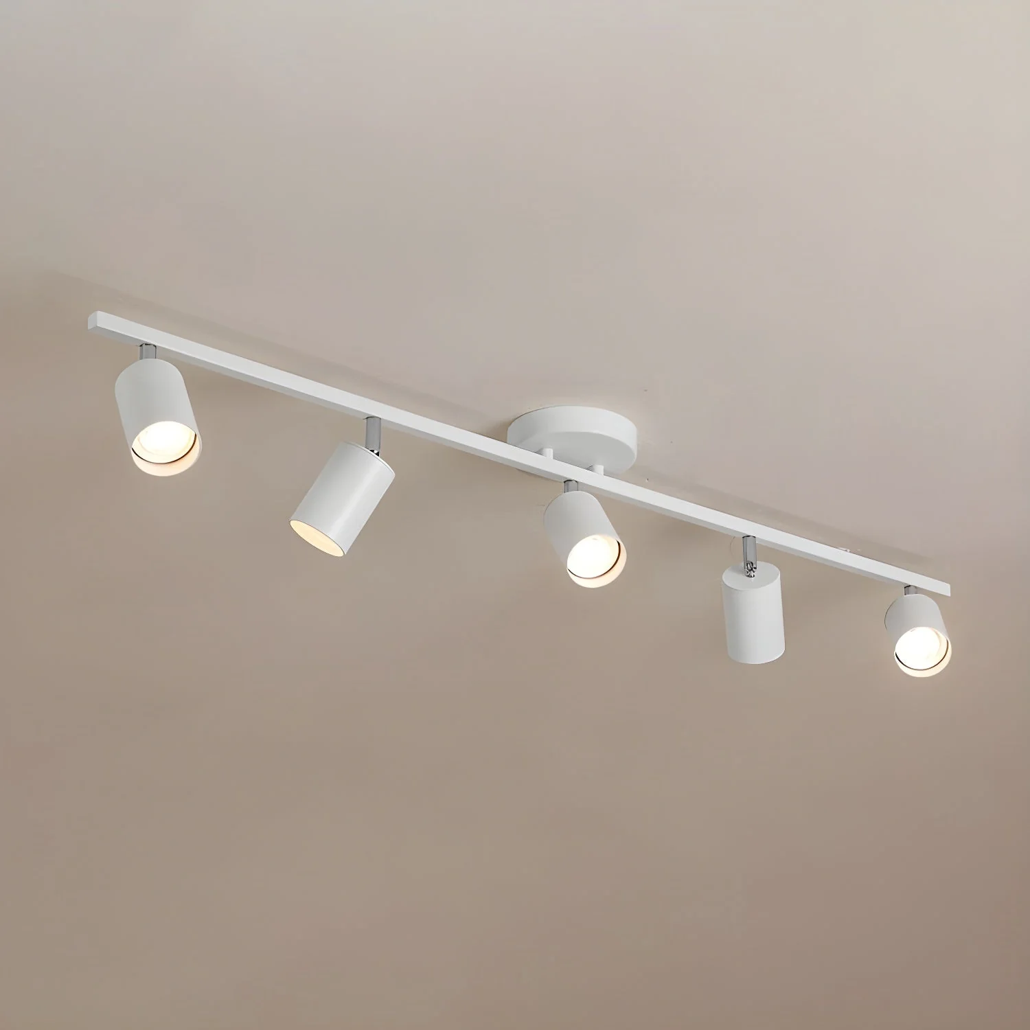 Quadra Aluminum Contemporary Ceiling Light - Image 3