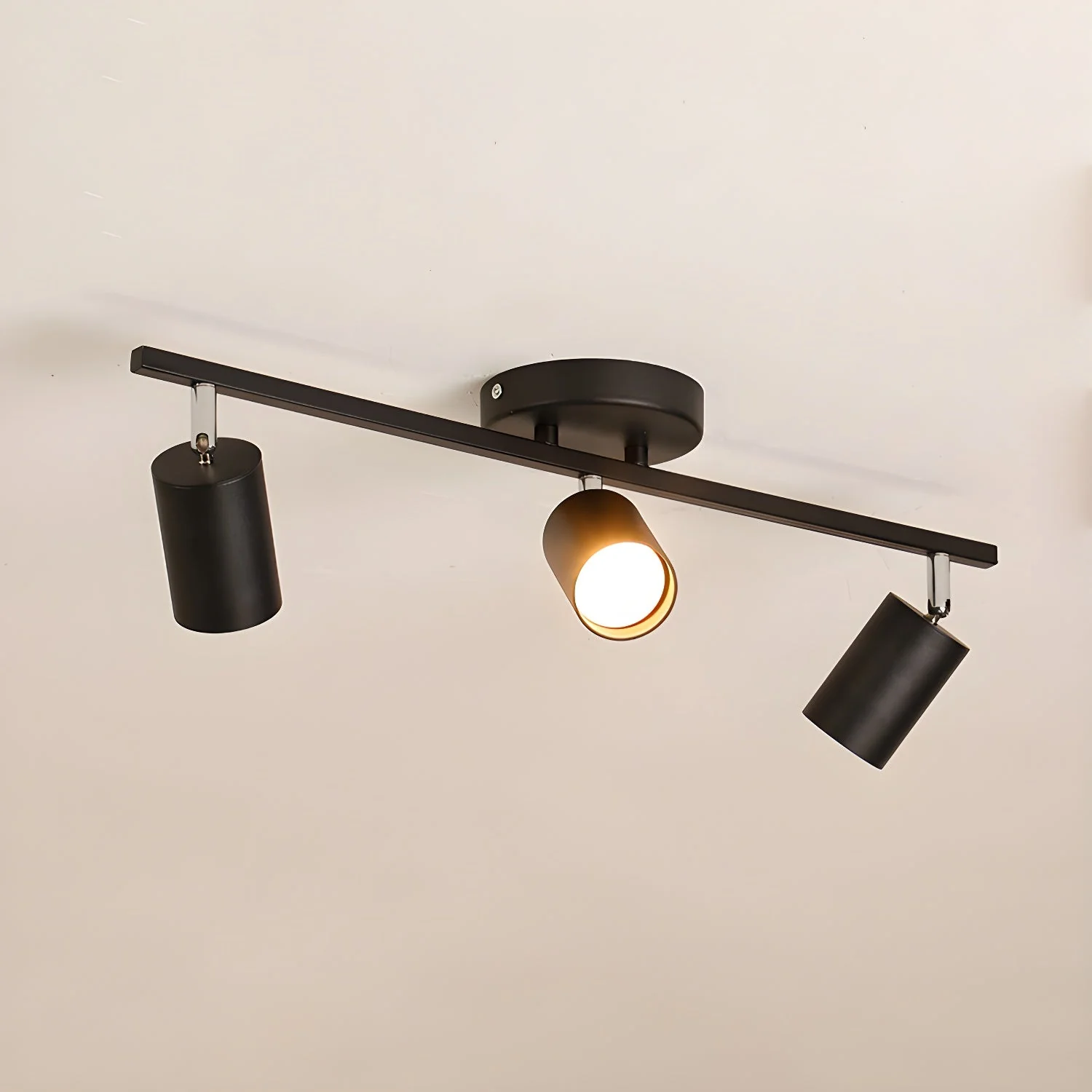 Quadra Aluminum Contemporary Ceiling Light - Image 6