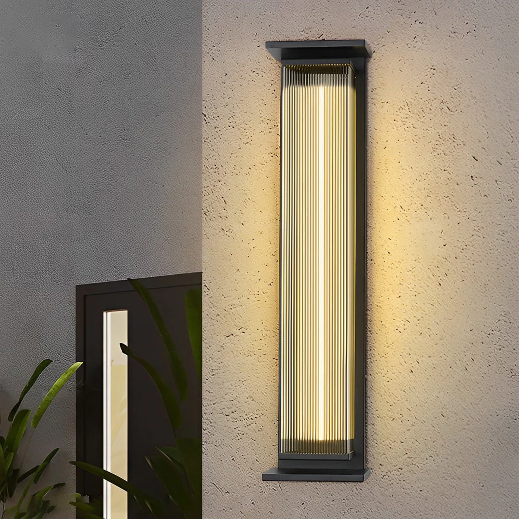 Quenna Creative Strip Modern Outdoor Wall Lights