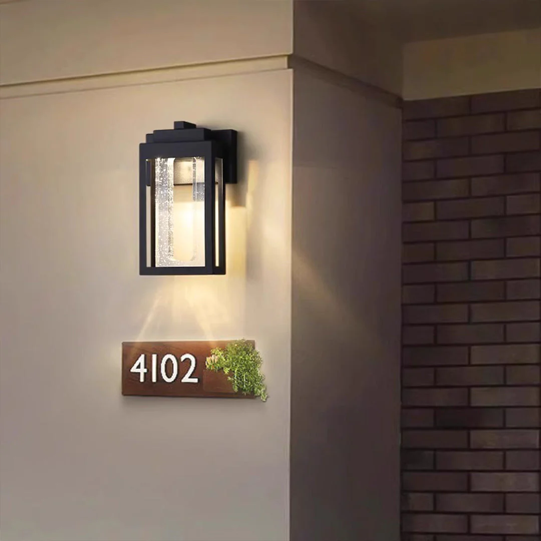 Quicy Classic Ideas Crystal Outdoor Wall Light - Image 7