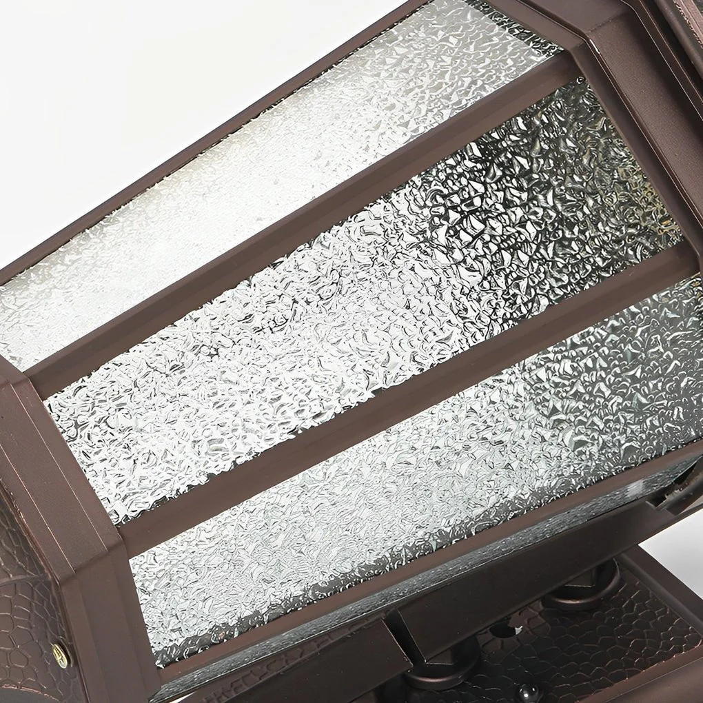 Quinlan Retro Shade European Glass Outdoor Wall Lights - Image 3