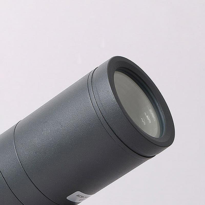 Quintana Adjustable Round Modern Glass Tree Spotlights - Image 6