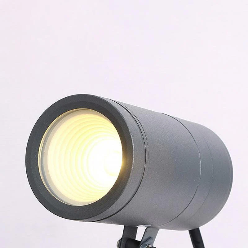 Quintana Adjustable Round Modern Glass Tree Spotlights - Image 7
