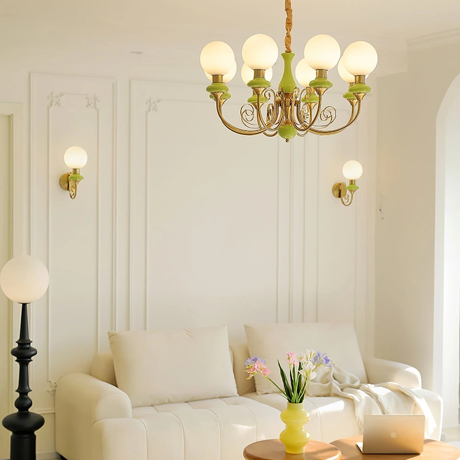 Quirk Premium Nordic Art Glass Wall Lamp - Image 27