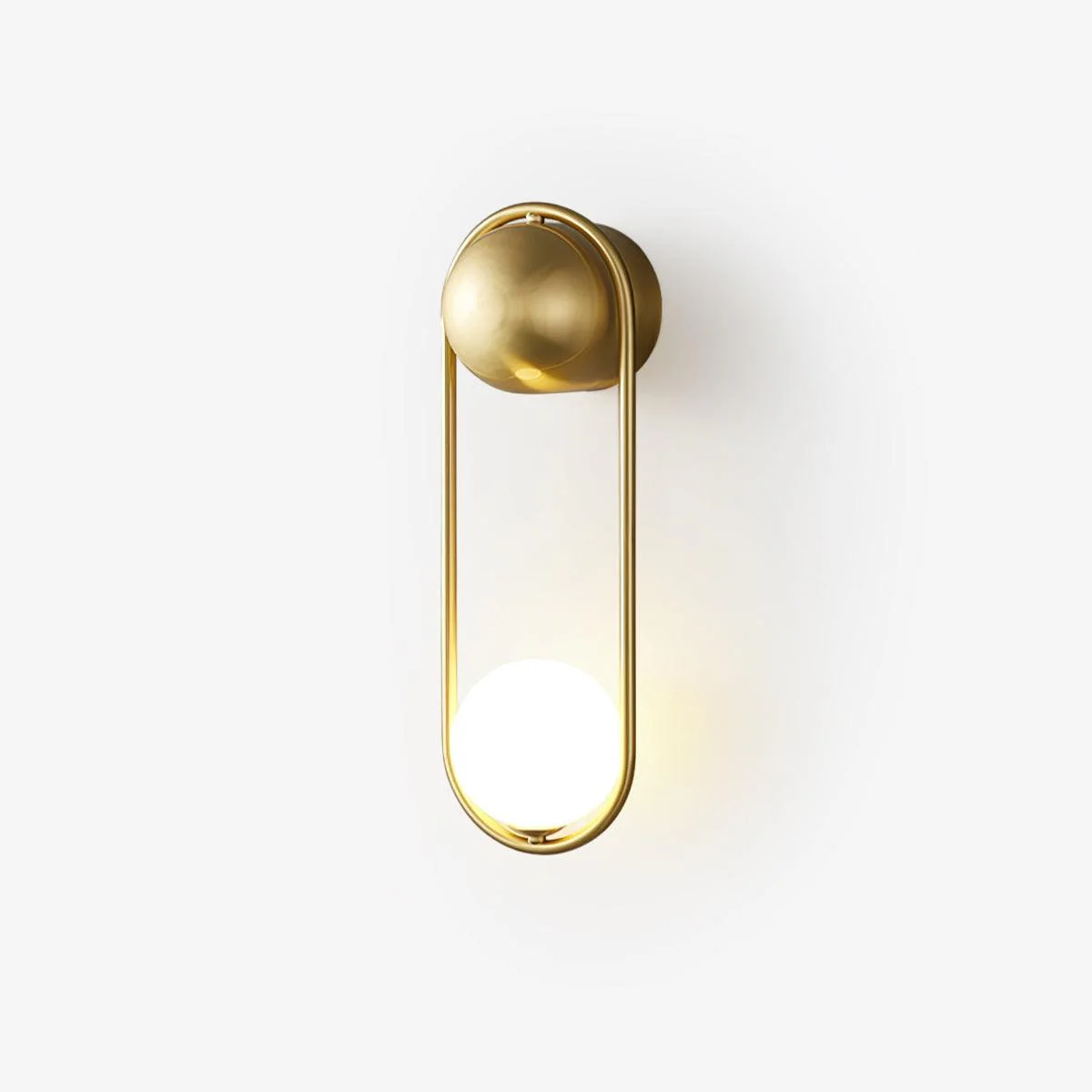 Radiain Brass Minimalist Wall Lamp
