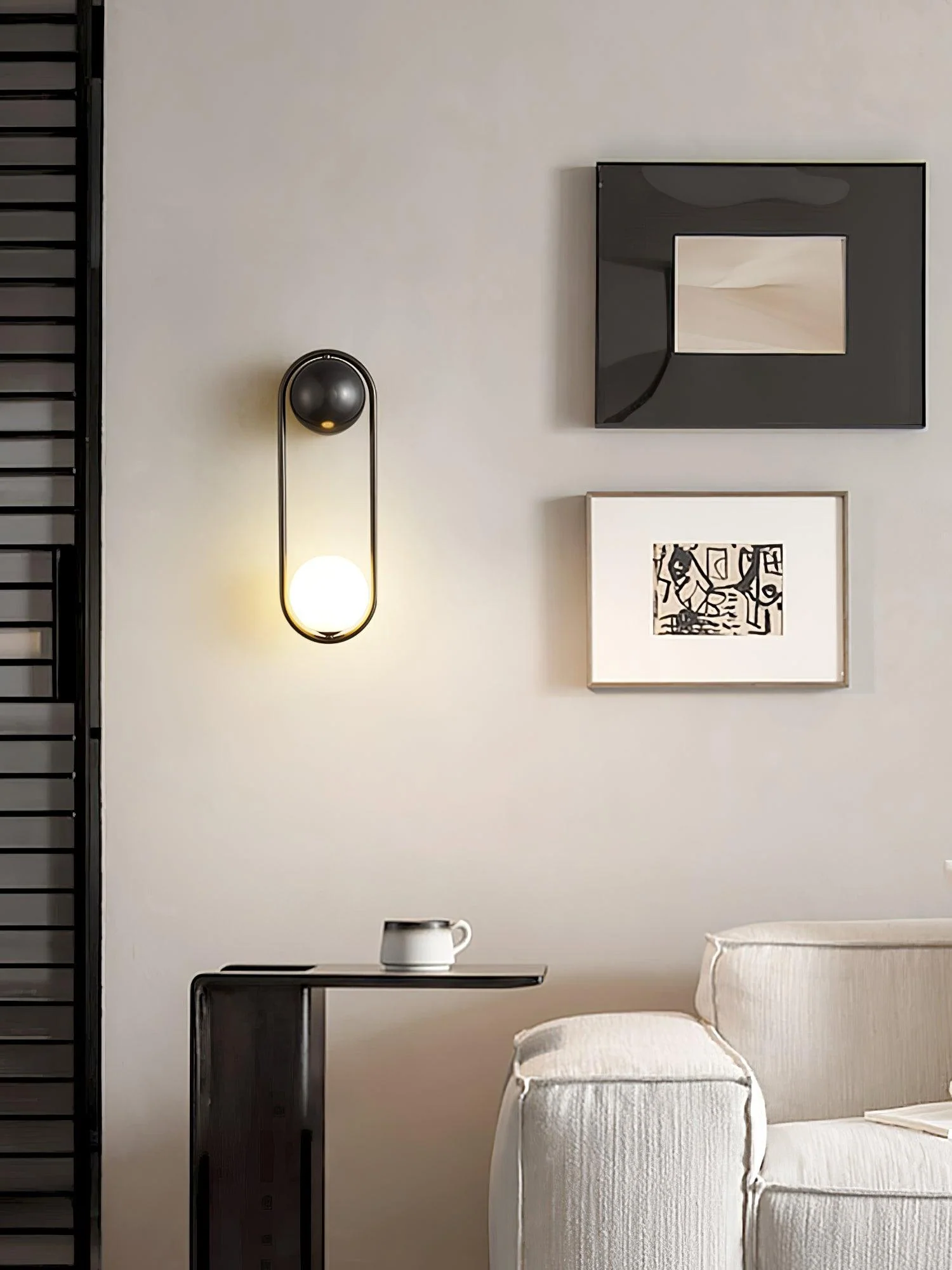 Radiain Brass Minimalist Wall Lamp - Image 18