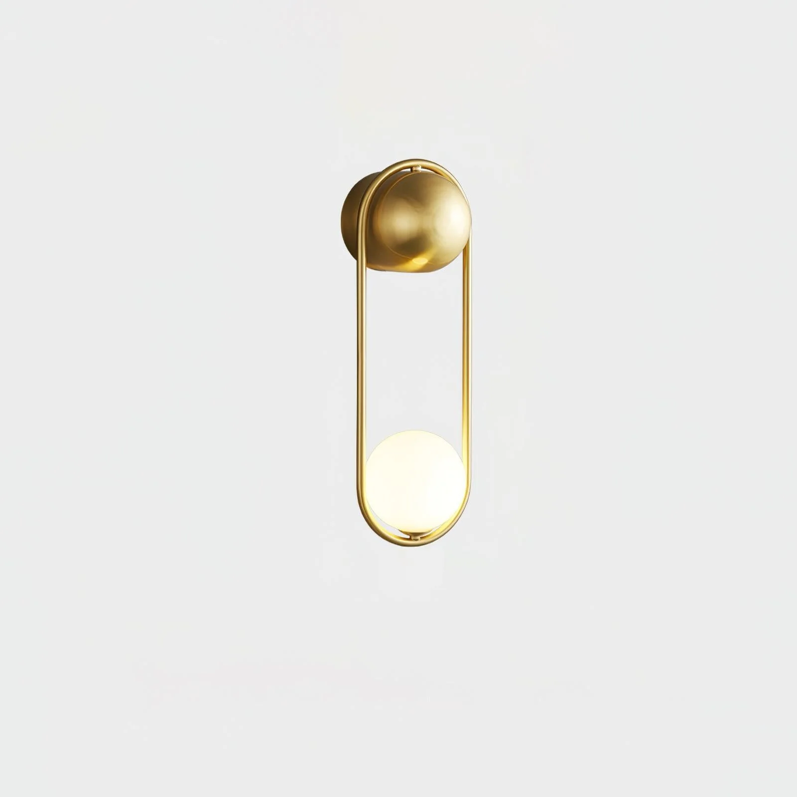 Radiain Brass Minimalist Wall Lamp - Image 2