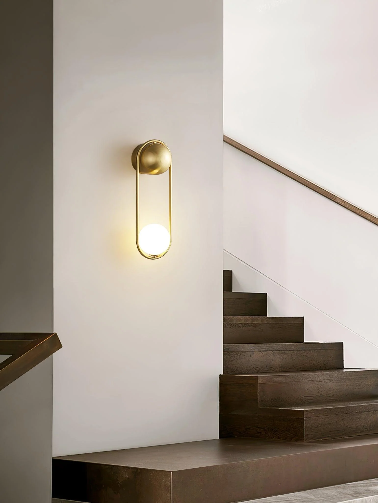 Radiain Brass Minimalist Wall Lamp - Image 20