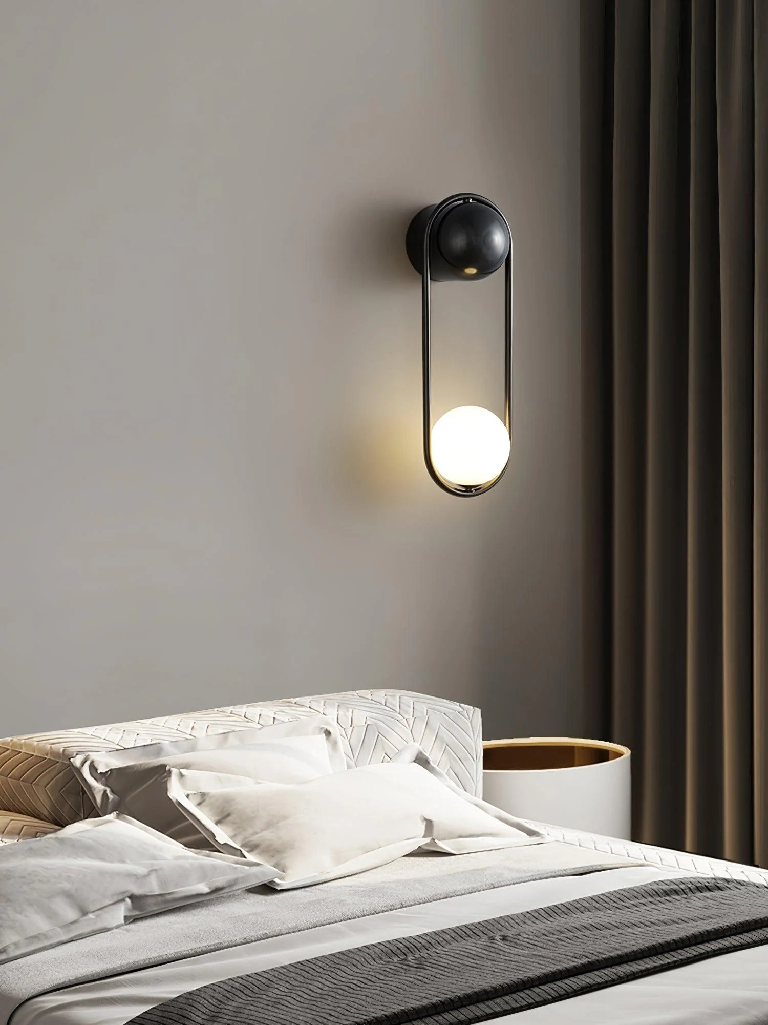 Radiain Brass Minimalist Wall Lamp - Image 34